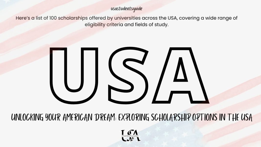 Scholarship Options in the USA