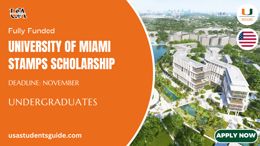 University of Miami Stamps Scholarship